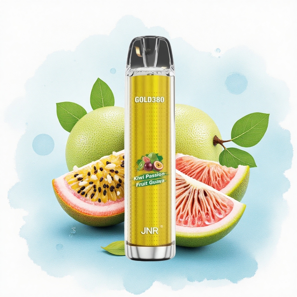 JNR Gold380 6000 Kiwi Passievrucht Guave 1500mAh 13ml Nicotinevrij