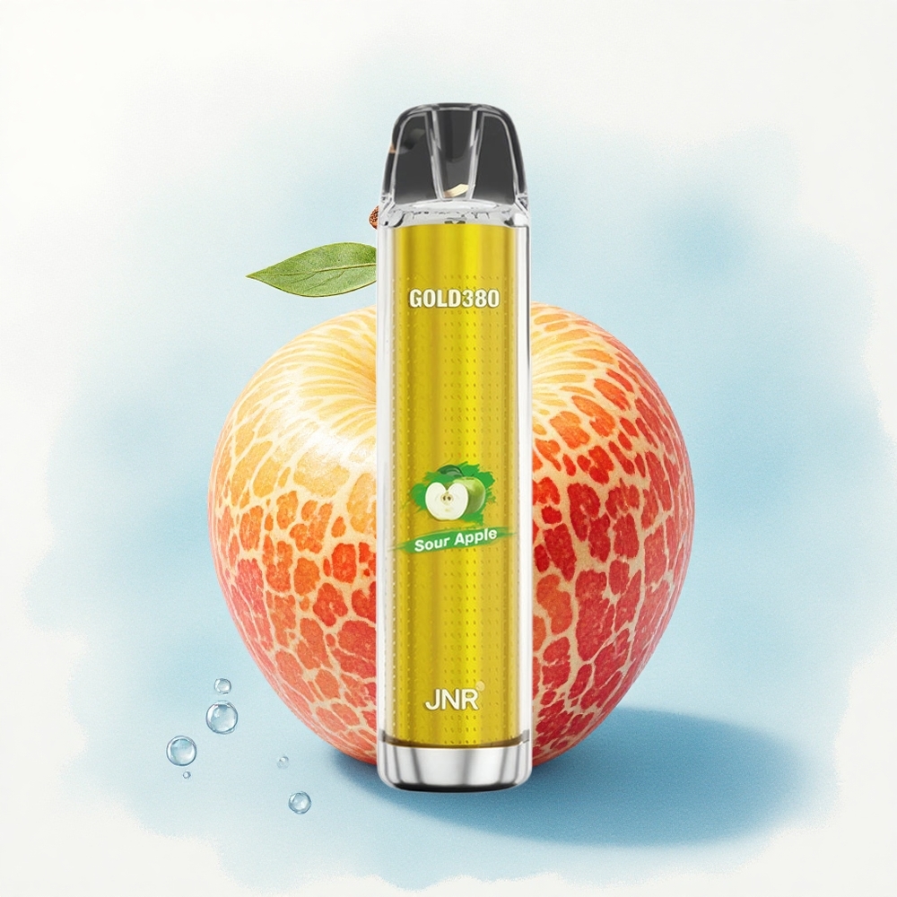JNR Gold380 6000 Zure Appel 1500mAh 13ml 0% Nicotine