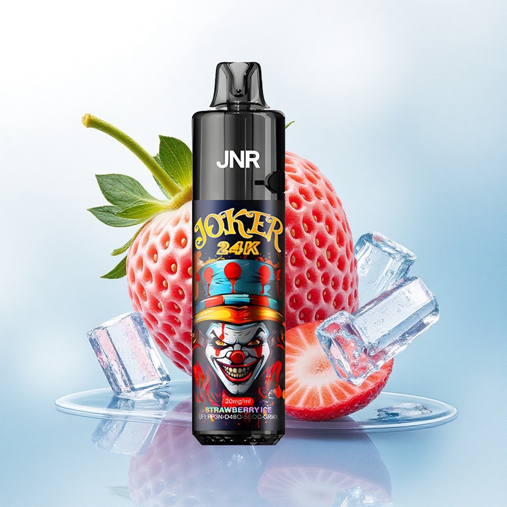 JNR Joker 24K Aardbei IJs 2% Nicotine 800mAh