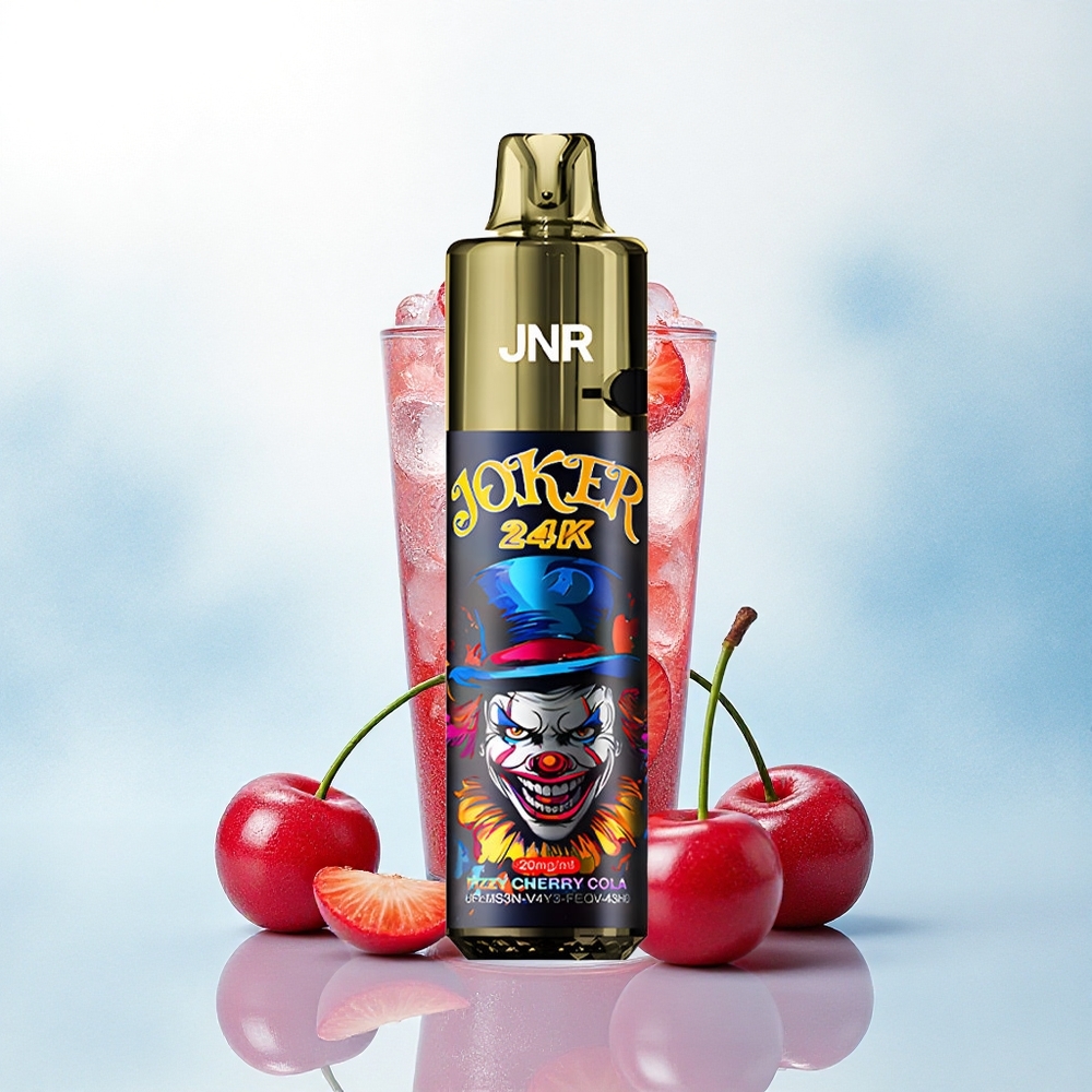 JNR Joker 24K Frisse Kersen Cola met 2% nicotine en 800mAh batterij