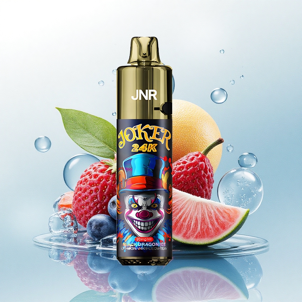 JNR Joker 24K Zwarte Draak IJs 800mAh 2% nicotine