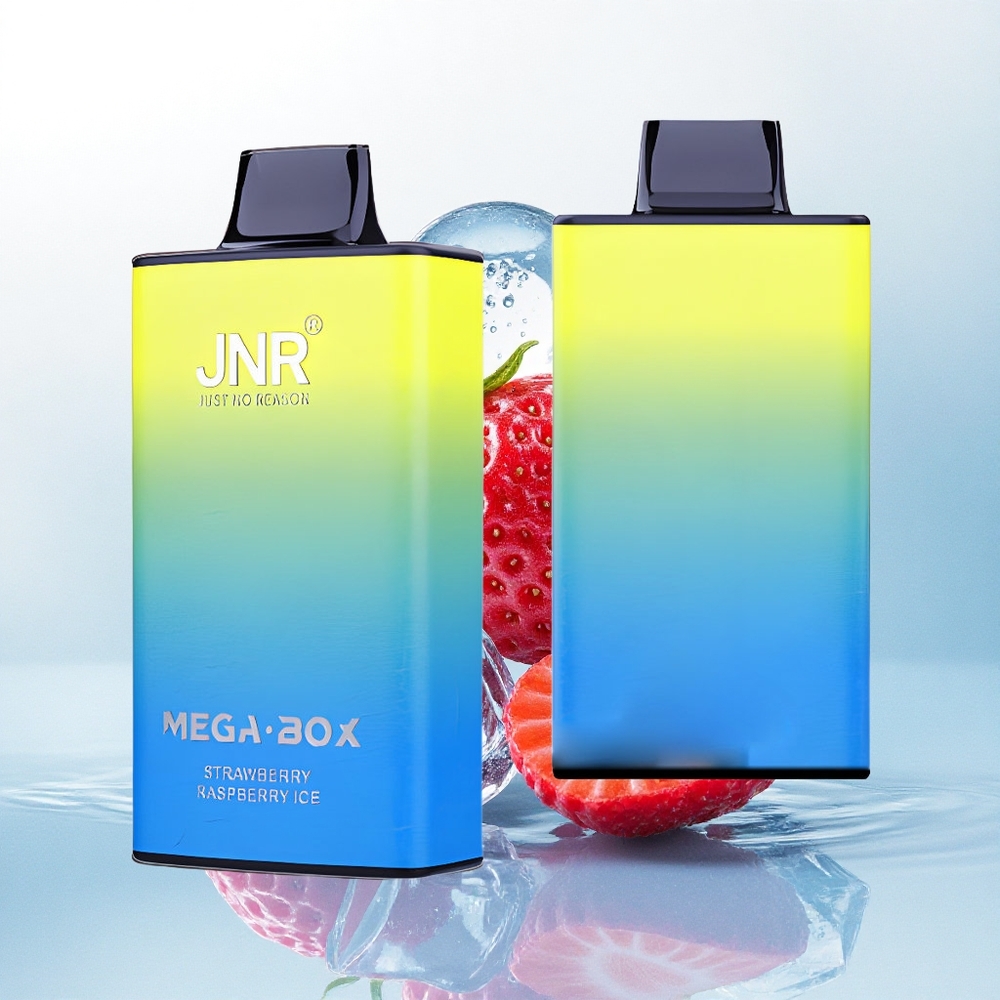 JNR Mega Box 25000 Aardbei Framboos IJs 30ml 850mAh 2% Nicotine