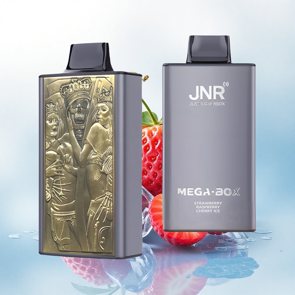 JNR Mega Box 25000 Aardbei Framboos Kers IJs met 850mAh en Type-C