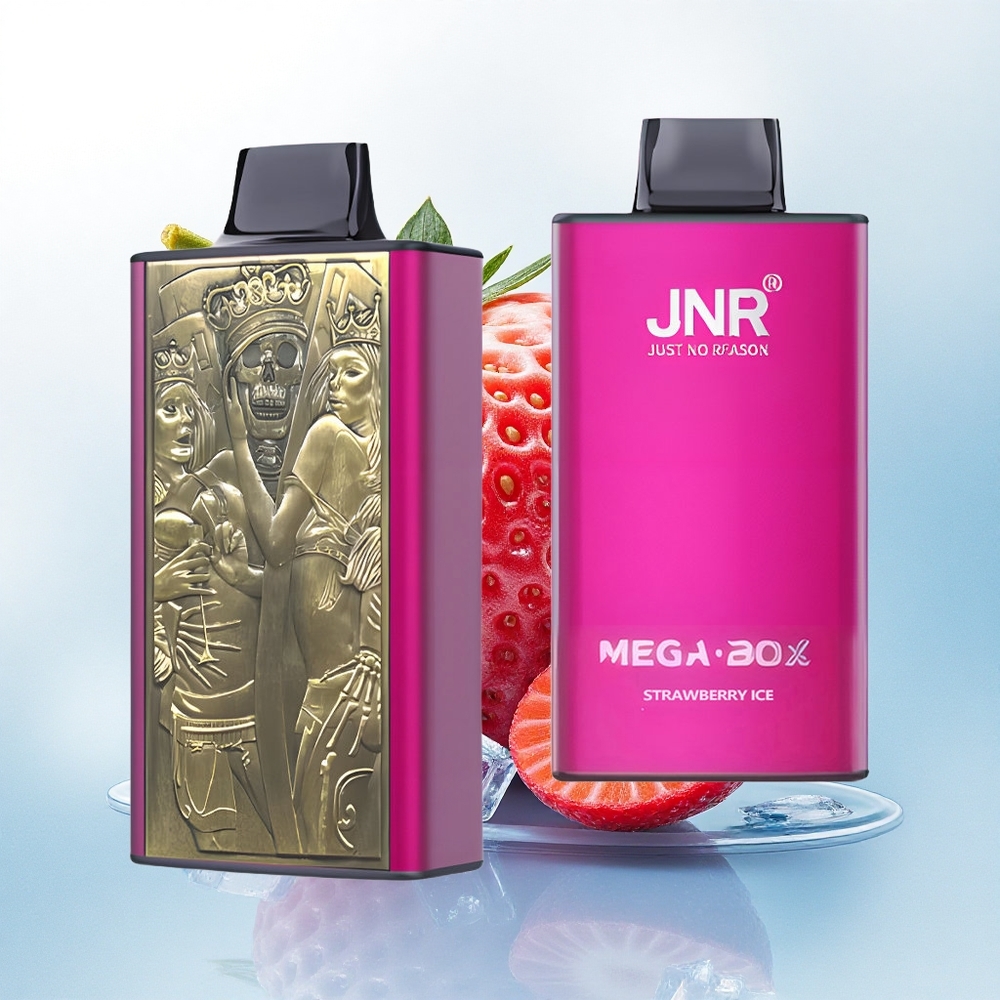 JNR Mega Box 25000 Aardbeienijs Dual Mesh Coil 850mAh