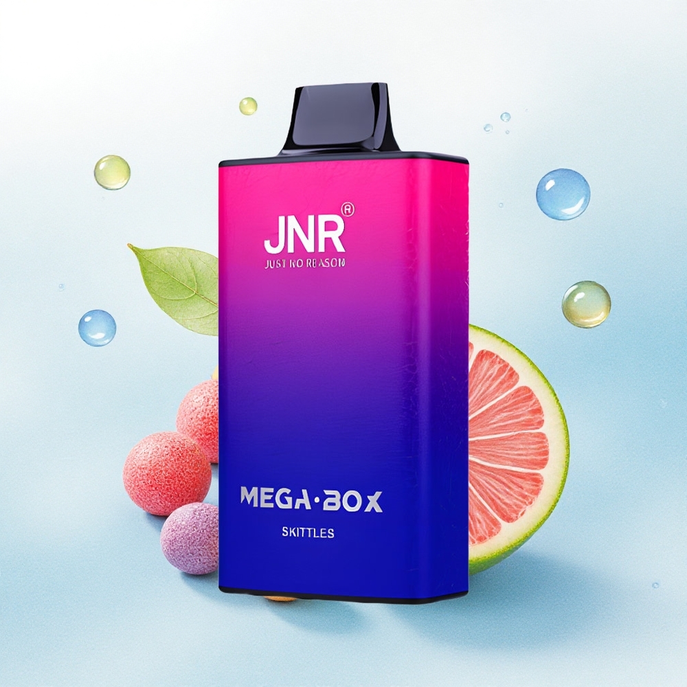 JNR Mega Box 25000 Skittles Dual Mesh 30ml 2% Nicotine