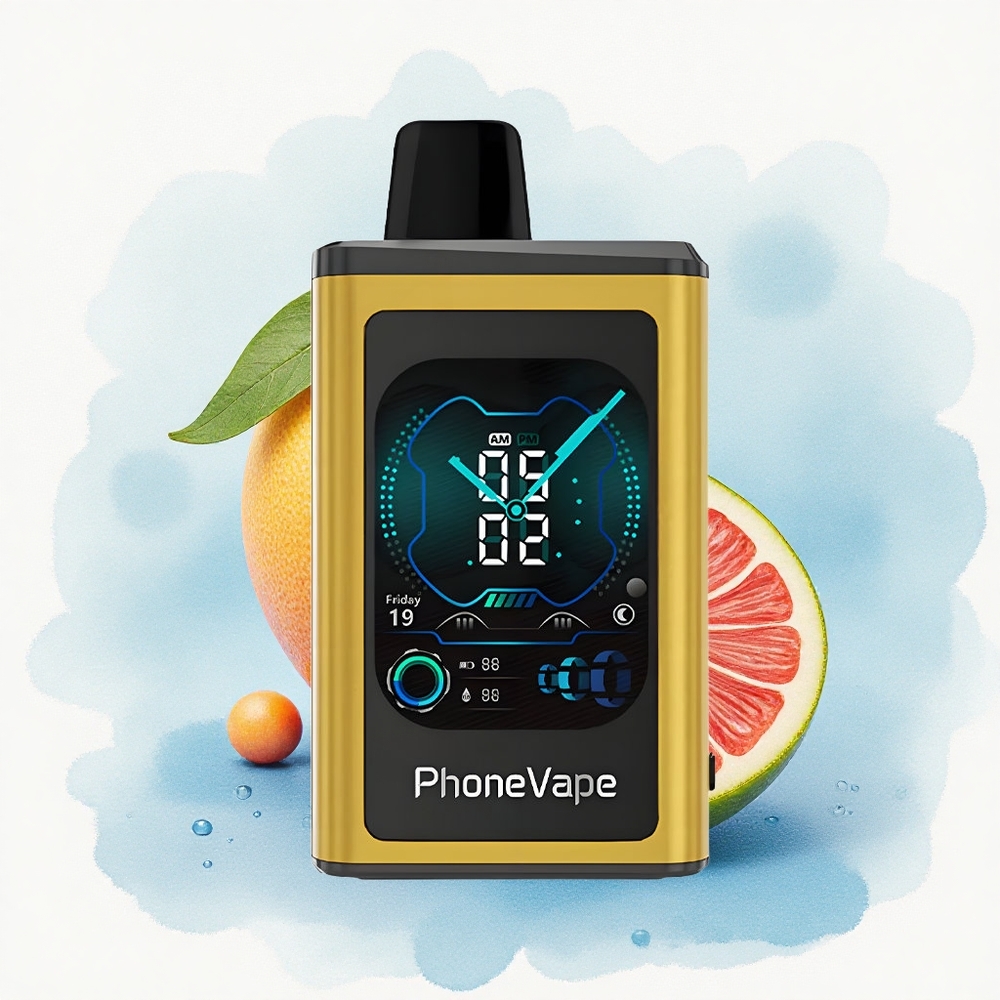 JNR PhoneVape 30000 Klote Geweldig 850mAh Opblaasbare Vape met Aanpasbare Luchtstroom en Nicotine 2%,5%