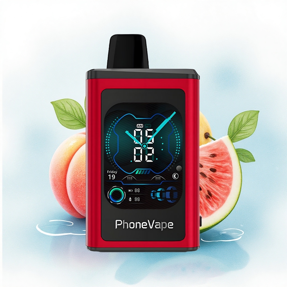 JNR PhoneVape 30000 Perzik Mango Watermelon 850mAh Oplaadbare Batterij 5% Nicotine