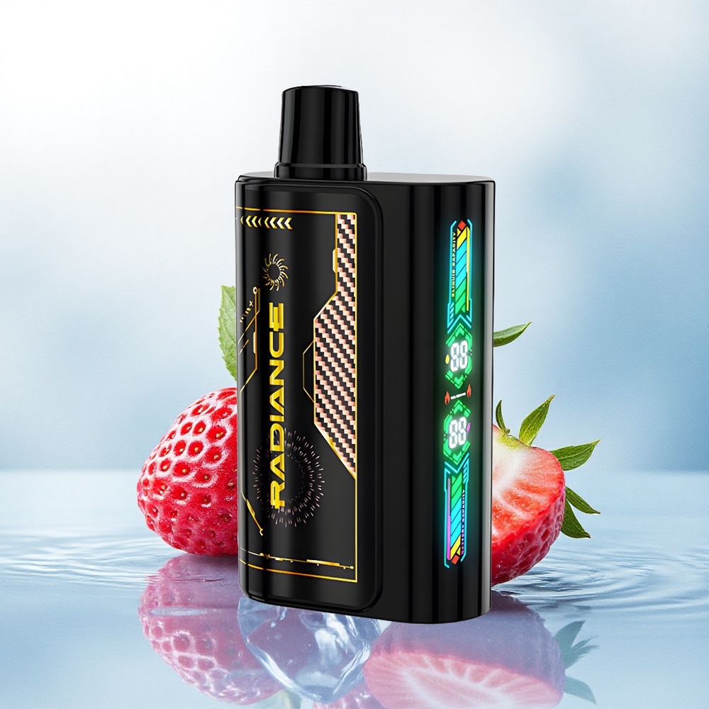 JNR Radiance 31000 Aardbei Framboos Kers IJs met 950 mAh en 2% nicotine