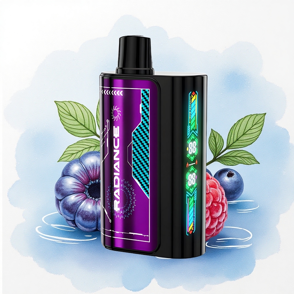 JNR Radiance 31000 Blauwe Bes Zure Framboos 950 mAh 2% Nicotine
