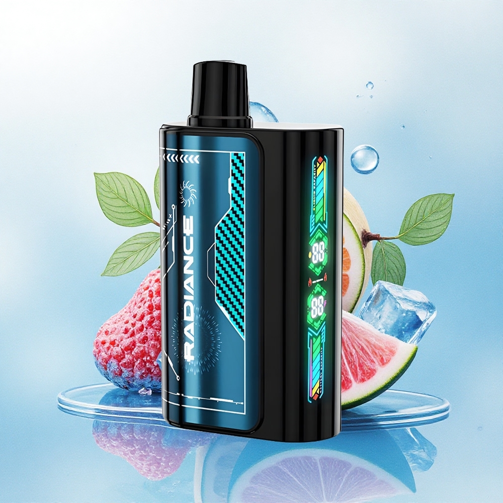 JNR Radiance 31000 Blauwe Framboos IJs 28ml 950mAh 2% Nicotine