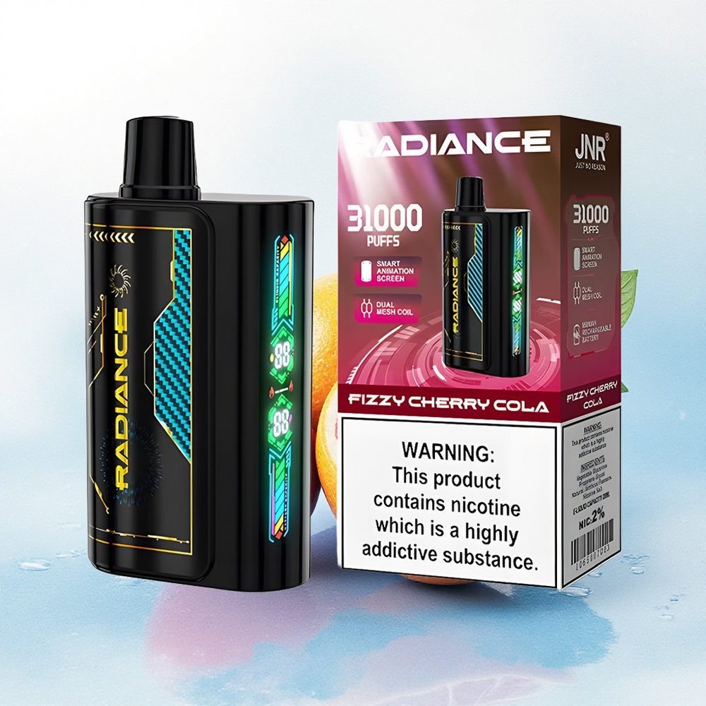 JNR Radiance 31000 Kers Cola Bruisend 2% Nicotine 950 mAh Dual Mesh