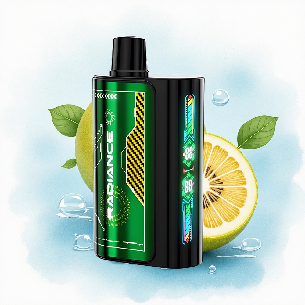 JNR Radiance 31000 Passievrucht Kiwi Dual Mesh Coil 950 mAh 2% Nicotine
