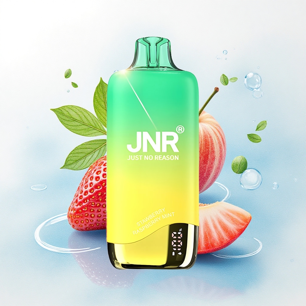 JNR Rainbow 10500 Aardbei Perzikmunt 600mAh 18ml