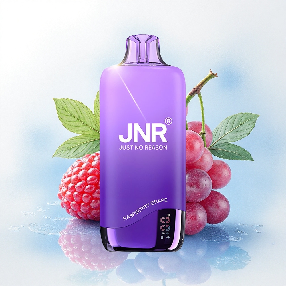 JNR Rainbow 10500 Framboos Druif 600mAh 18ml Mesh
