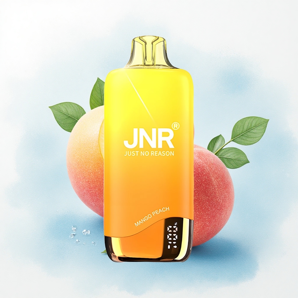 JNR Rainbow 10500 Mango Perzik 600mAh 0.8ohm Mesh