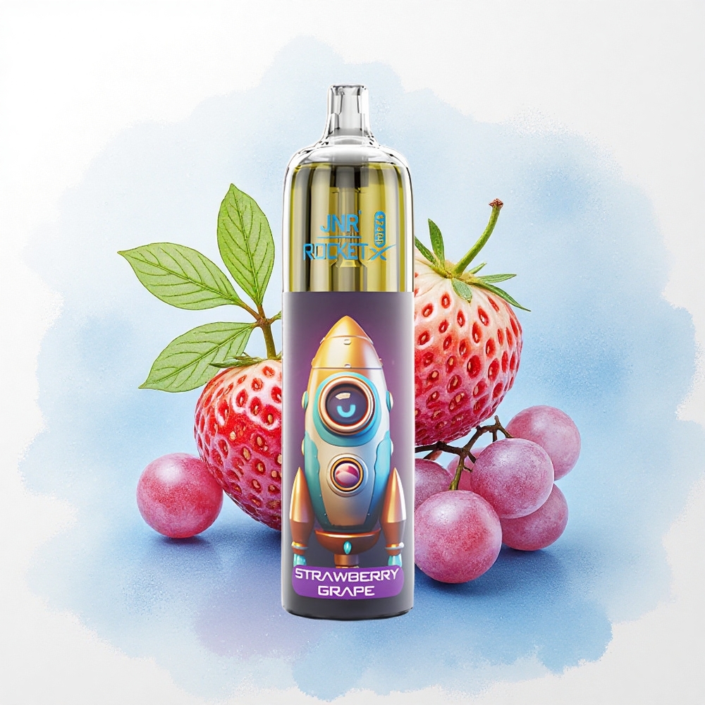 JNR Rocket-X 12400 Aardbei Druif Type-C 850mAh RGB