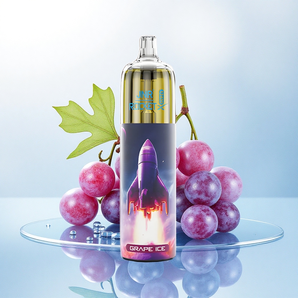 JNR Rocket-X 12400 Druiven IJs met RGB-verlichting en 850mAh
