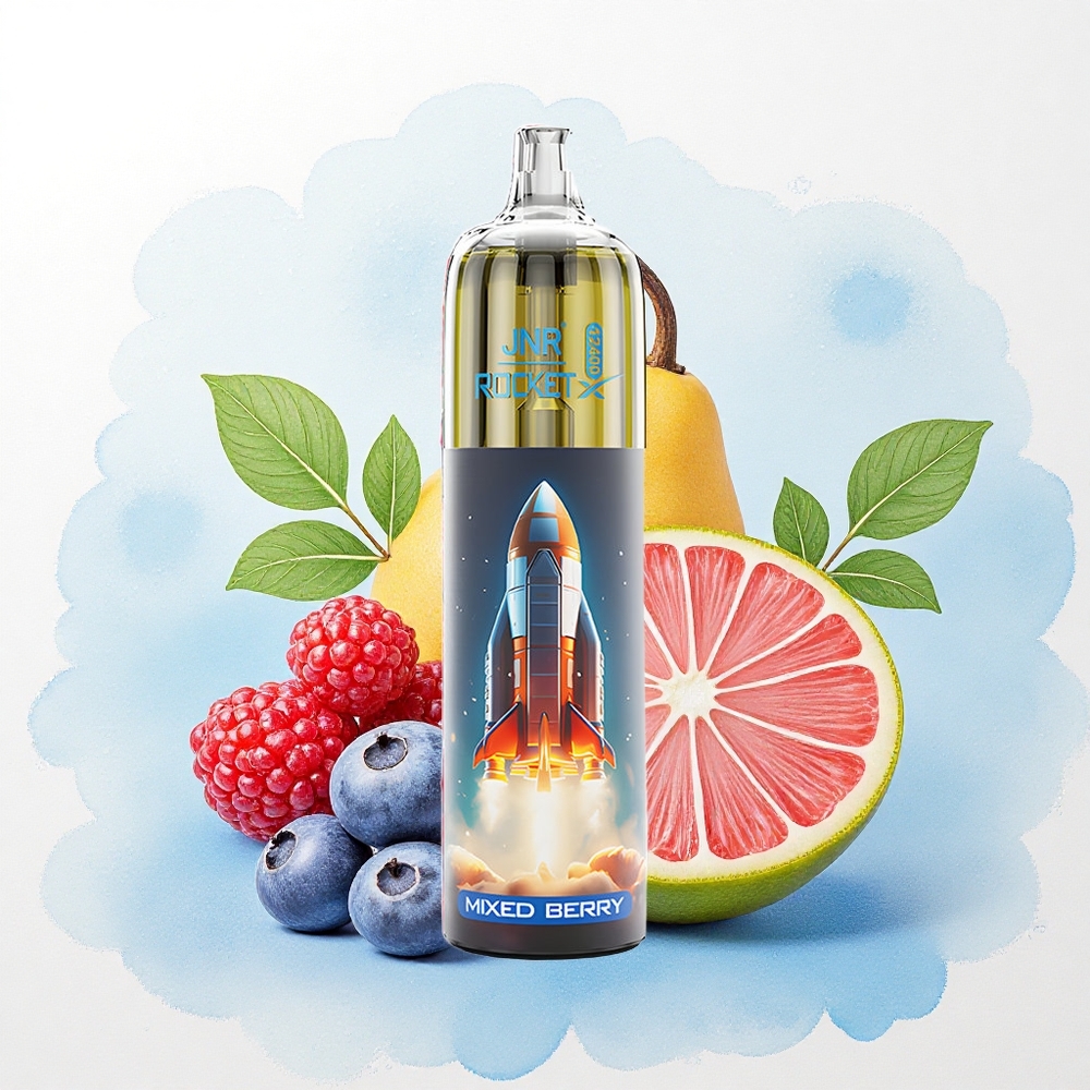 JNR Rocket-X 12400 Gemengde Bes 1.2ohm Mesh Coil 850mAh