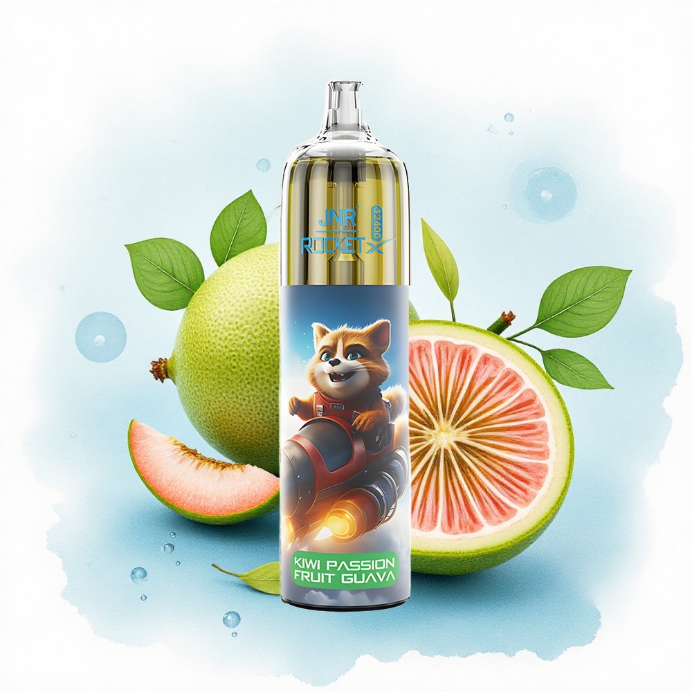 JNR Rocket-X 12400 Kiwi Passie Guava Aanpasbare Luchtstroom RGB 850mAh