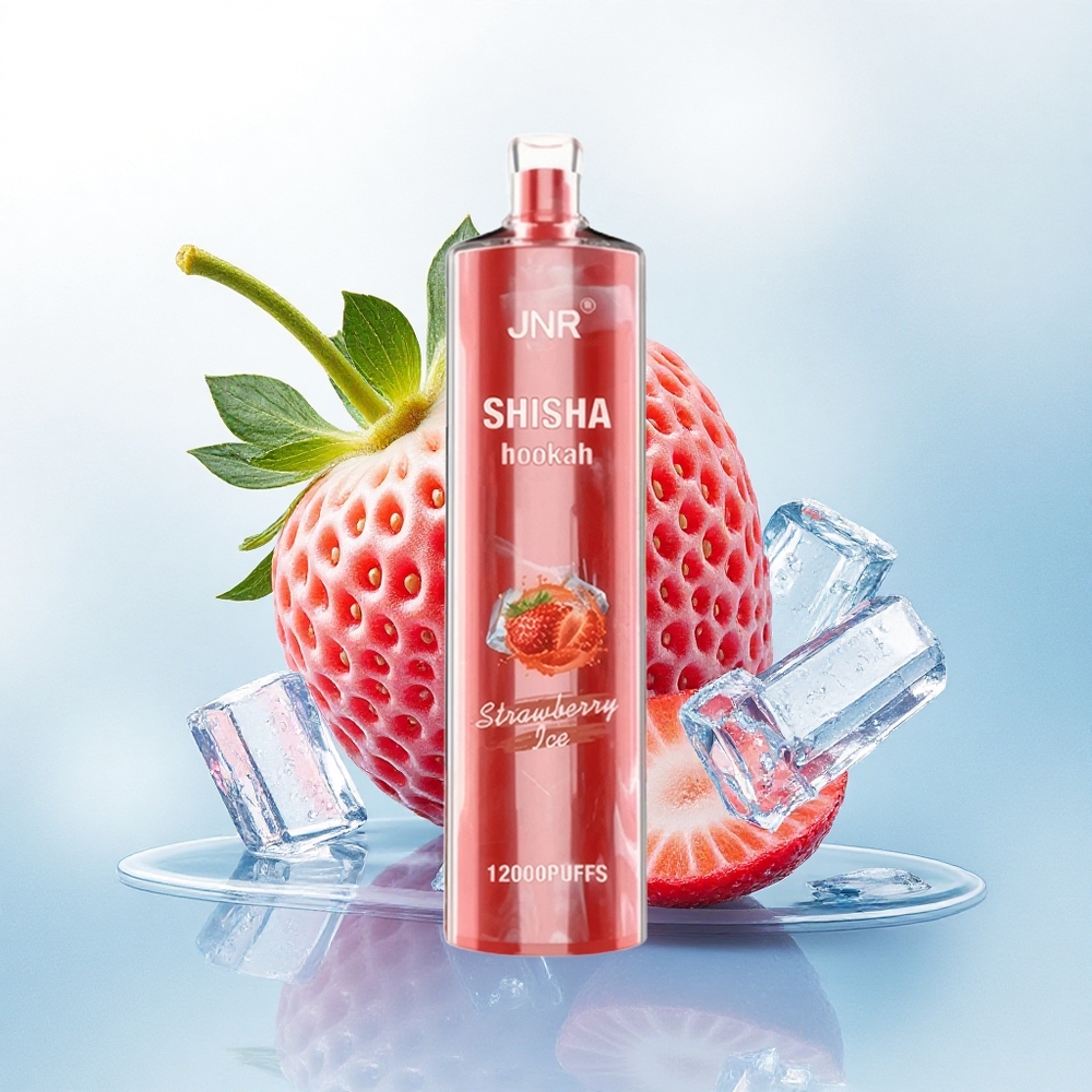 JNR Shisha Hookah 12000 Aardbeienijs 24ml 750mAh