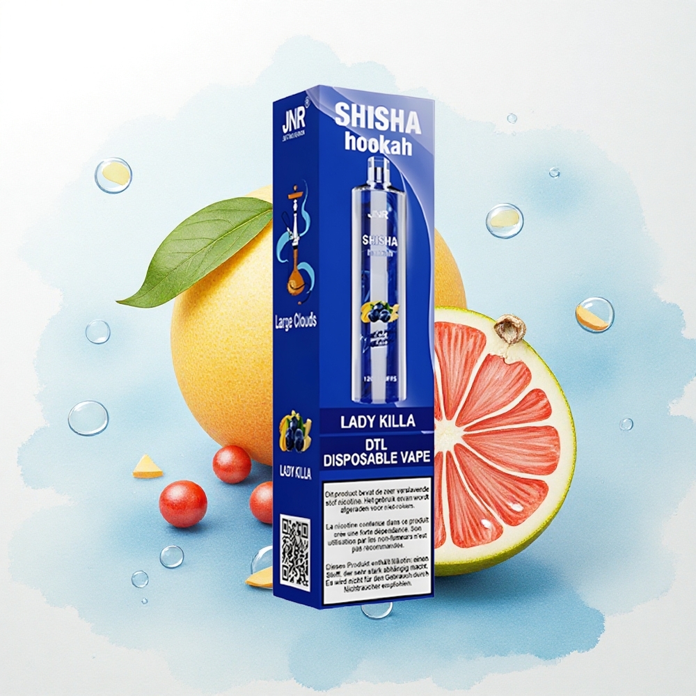 JNR Shisha Hookah 12000 Vrouwenmoordenaar 750mAh 24ml
