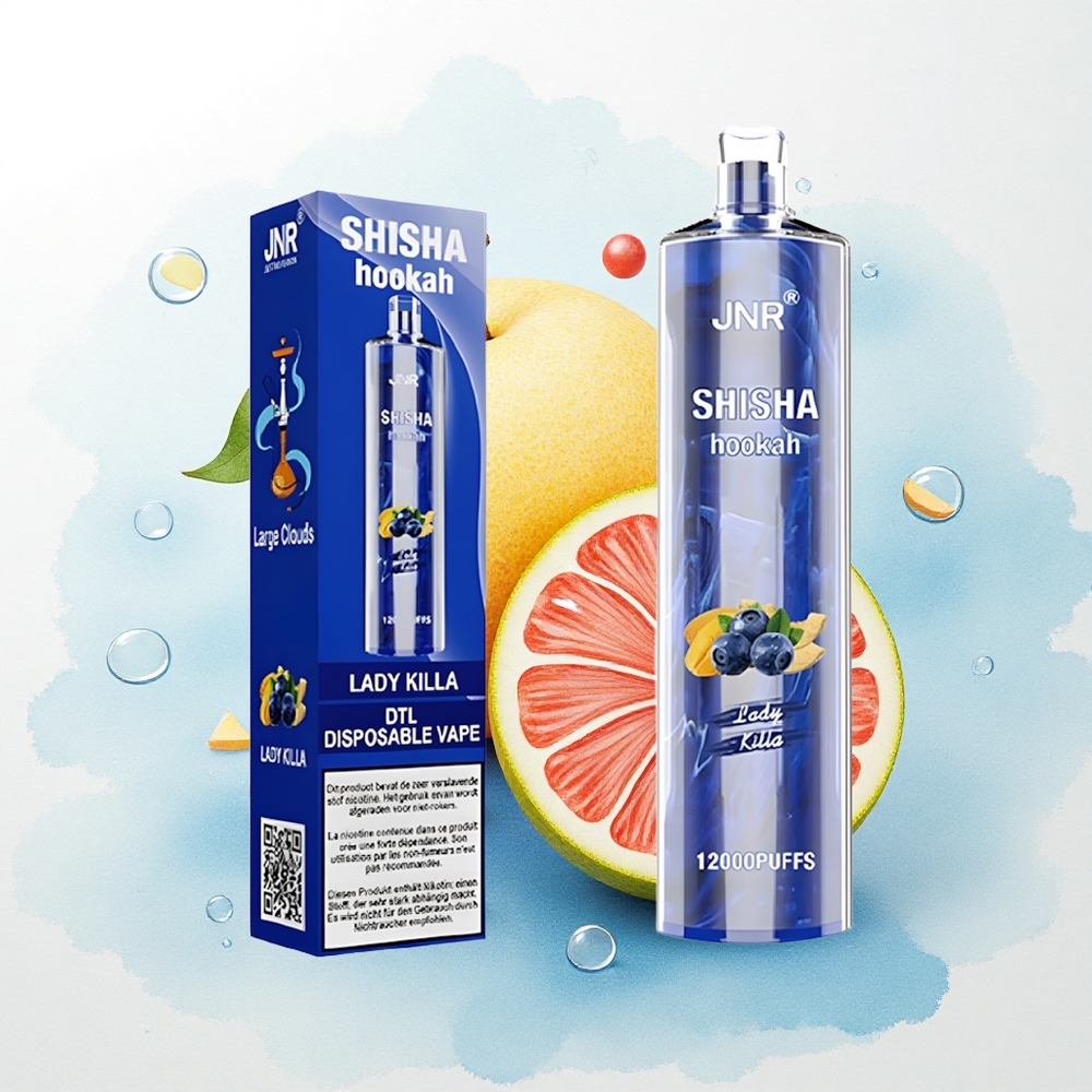 JNR Shisha Hookah 12000 Vrouwenmoordenaar 750mAh 24ml