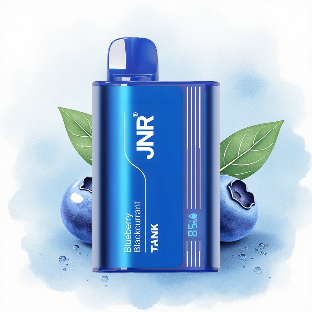 JNR Tank 10000 Blauwe Bes Zwarte Bes 650mAh Digitaal Display