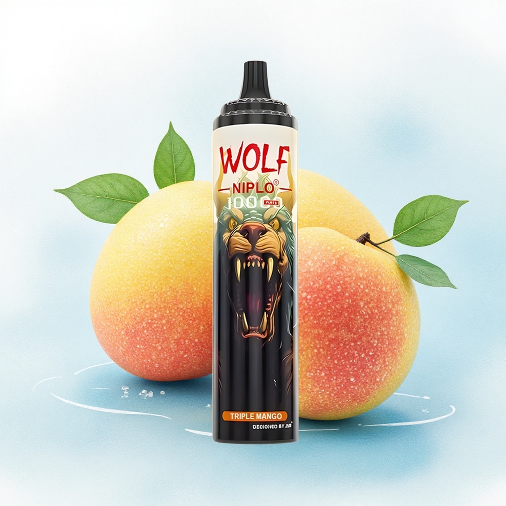 JNR Wolf Niplo 10000 Drieling Mango Type-C 650mAh