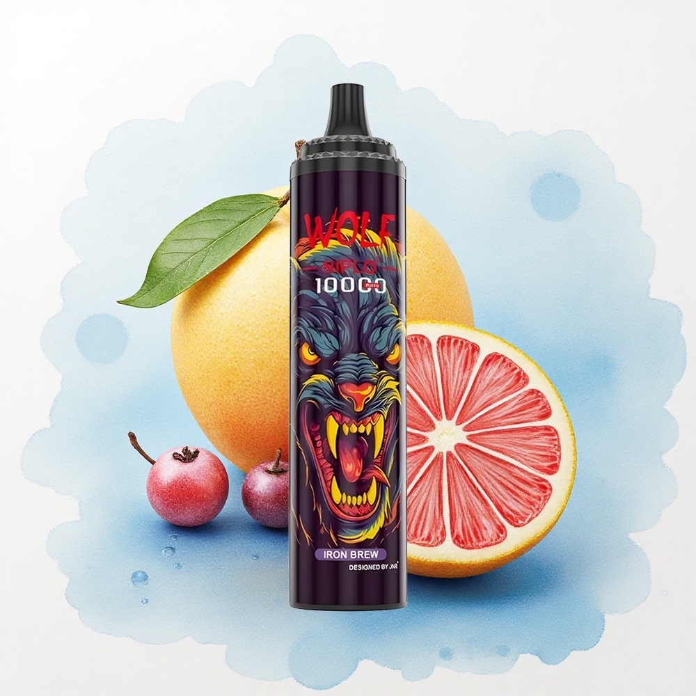 JNR Wolf Niplo 10000 IJzeren Drank Type-C 650mAh 20ml
