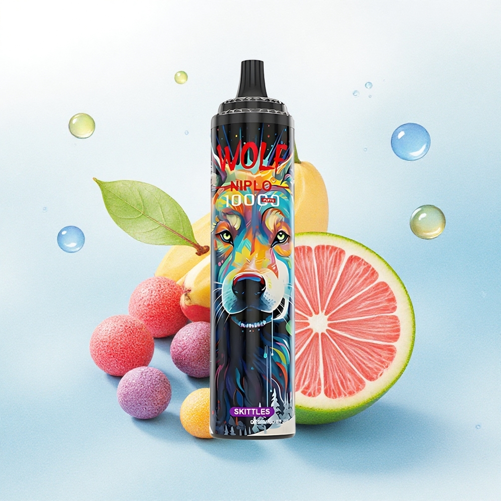 JNR Wolf Niplo 10000 Skittles 20ml 650mAh Type-C