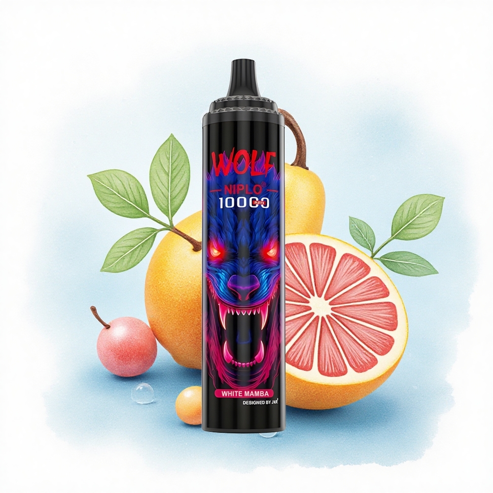 JNR Wolf Niplo 10000 Witte Mamba 20ml Type-C 650mAh