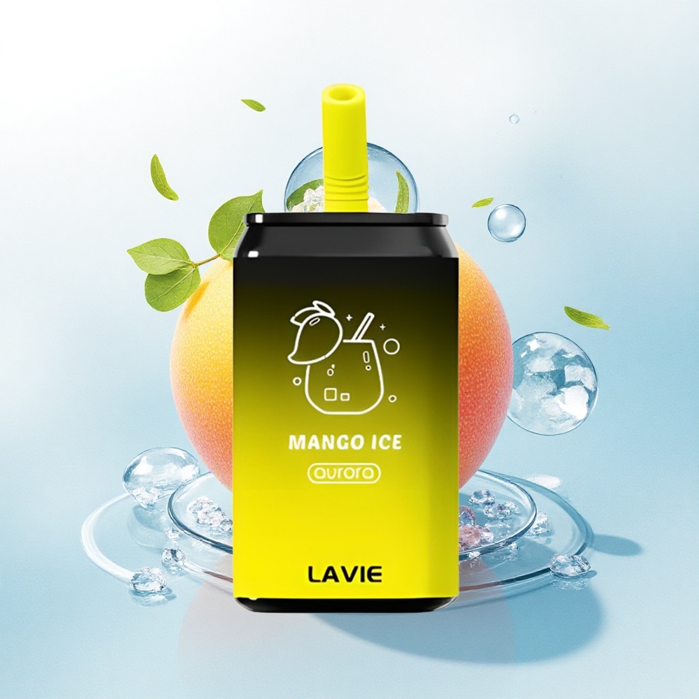 Lavie Aurora 11000 Puffs Mango IJs 0% Nicotine 650mAh