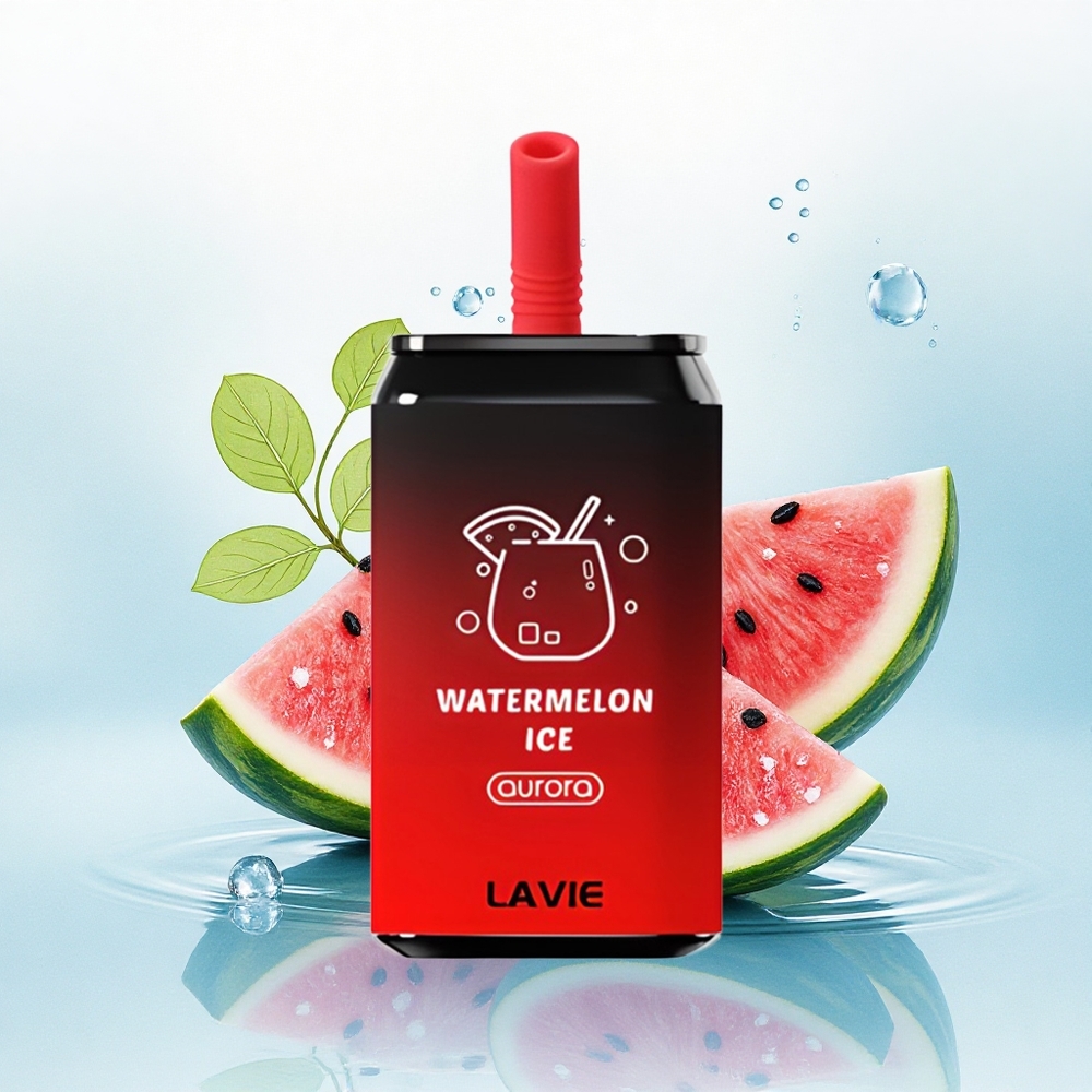 Lavie Aurora 11000 Puffs Watermeloen IJs 5% nicotine 650mAh