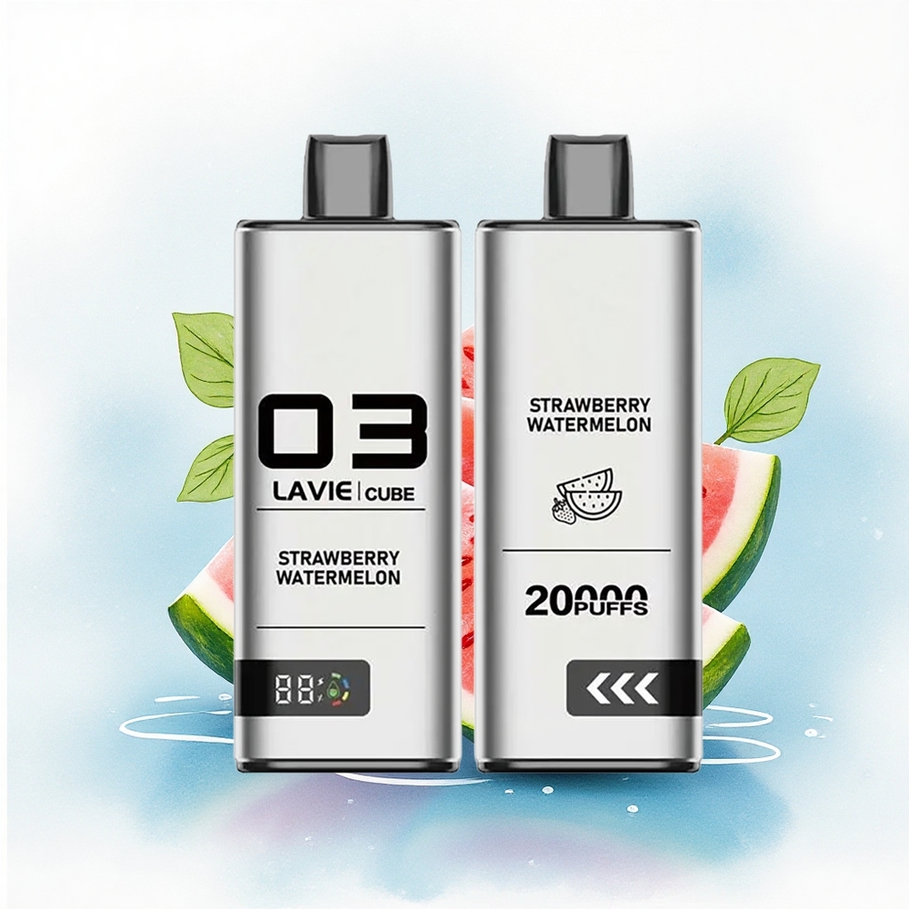 Lavie Cube 20000 Puffs Aardbei Watermeloen 2% Nicotine 600mAh