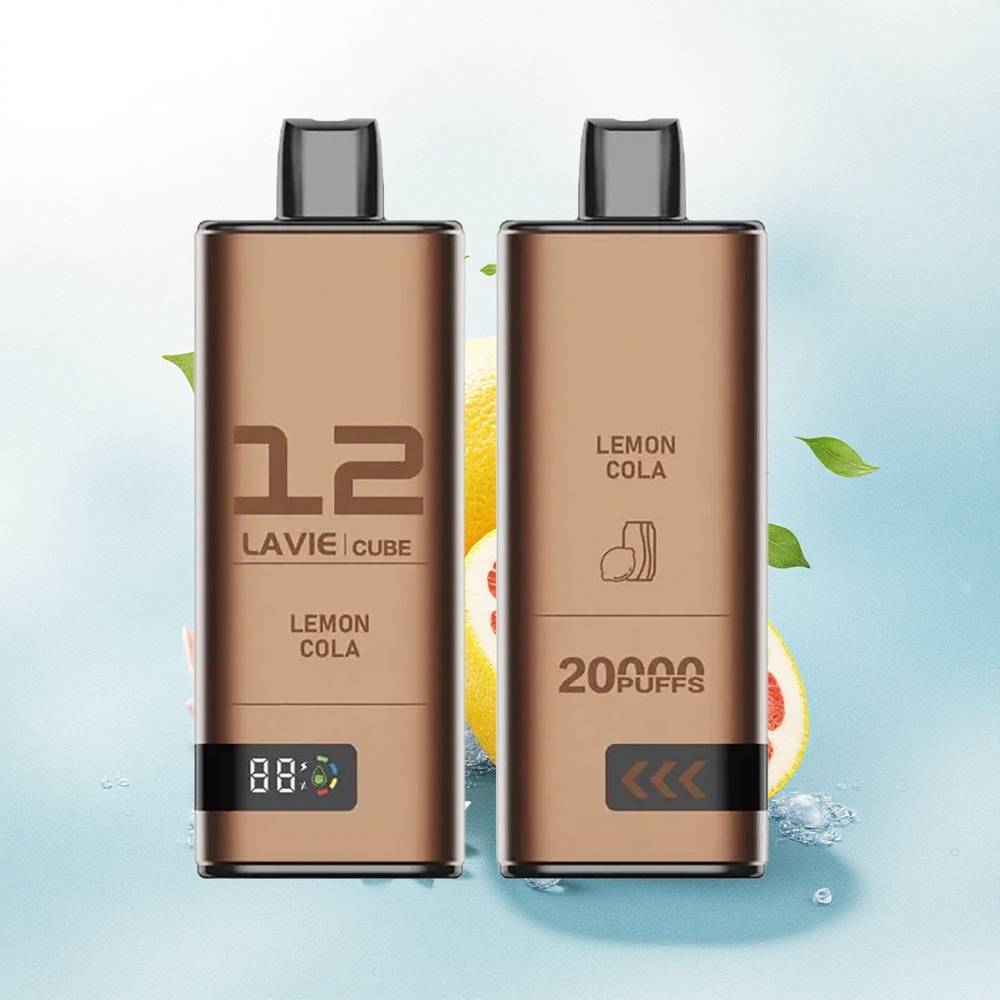 Lavie Cube 20000 Puffs Limoen Cola 28ML 600mAh 2% Nicotine