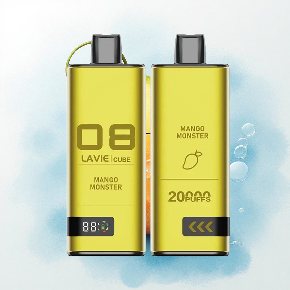 Lavie Cube 20000 Puffs Mango Monster 28ML 600mAh