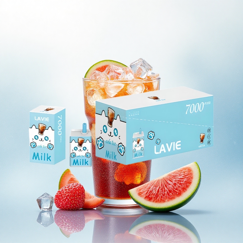 Lavie Milk 7000 Puffs Cola IJs 16ML 600mAh