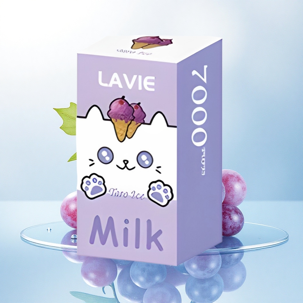 Lavie Milk 7000 Puffs Druivenijs 600mAh