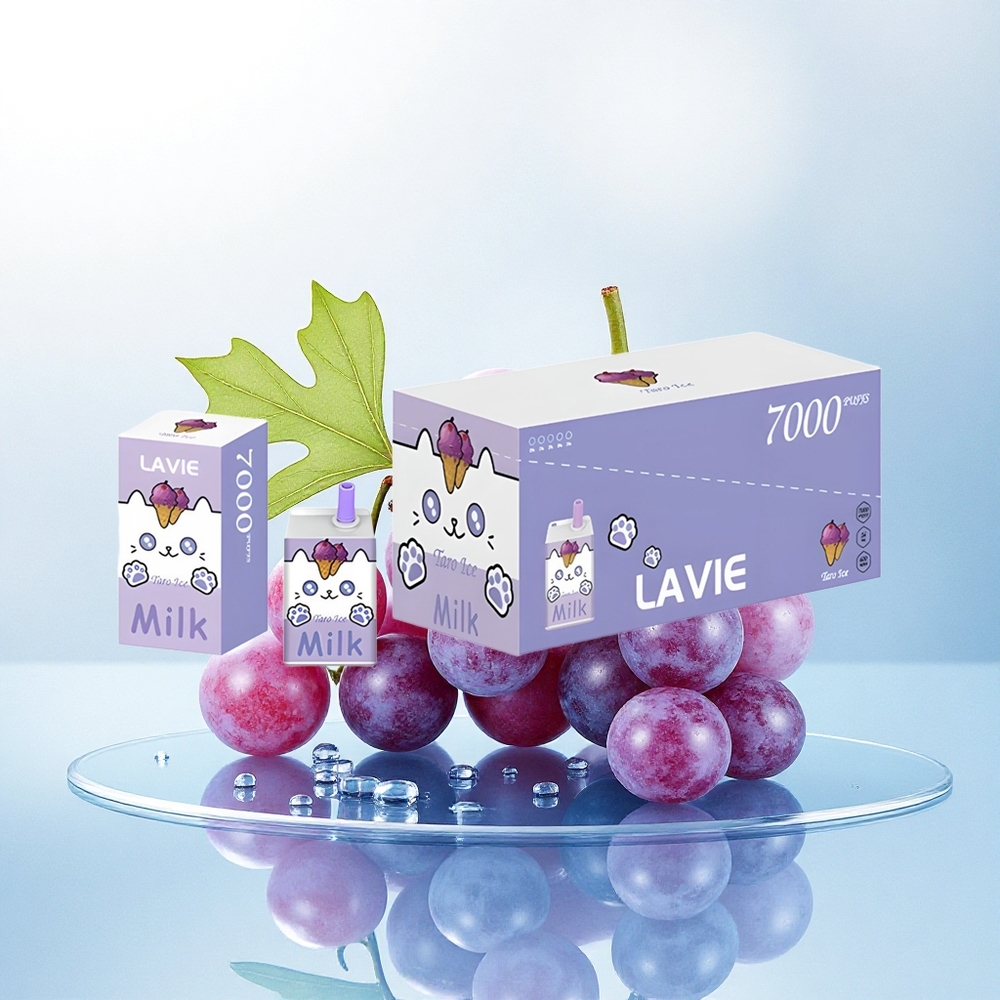 Lavie Milk 7000 Puffs Druivenijs 600mAh