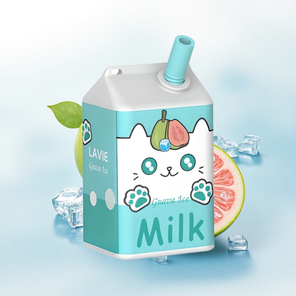 Lavie Milk 7000 Puffs Guava IJs 600mAh Nicotinevrij
