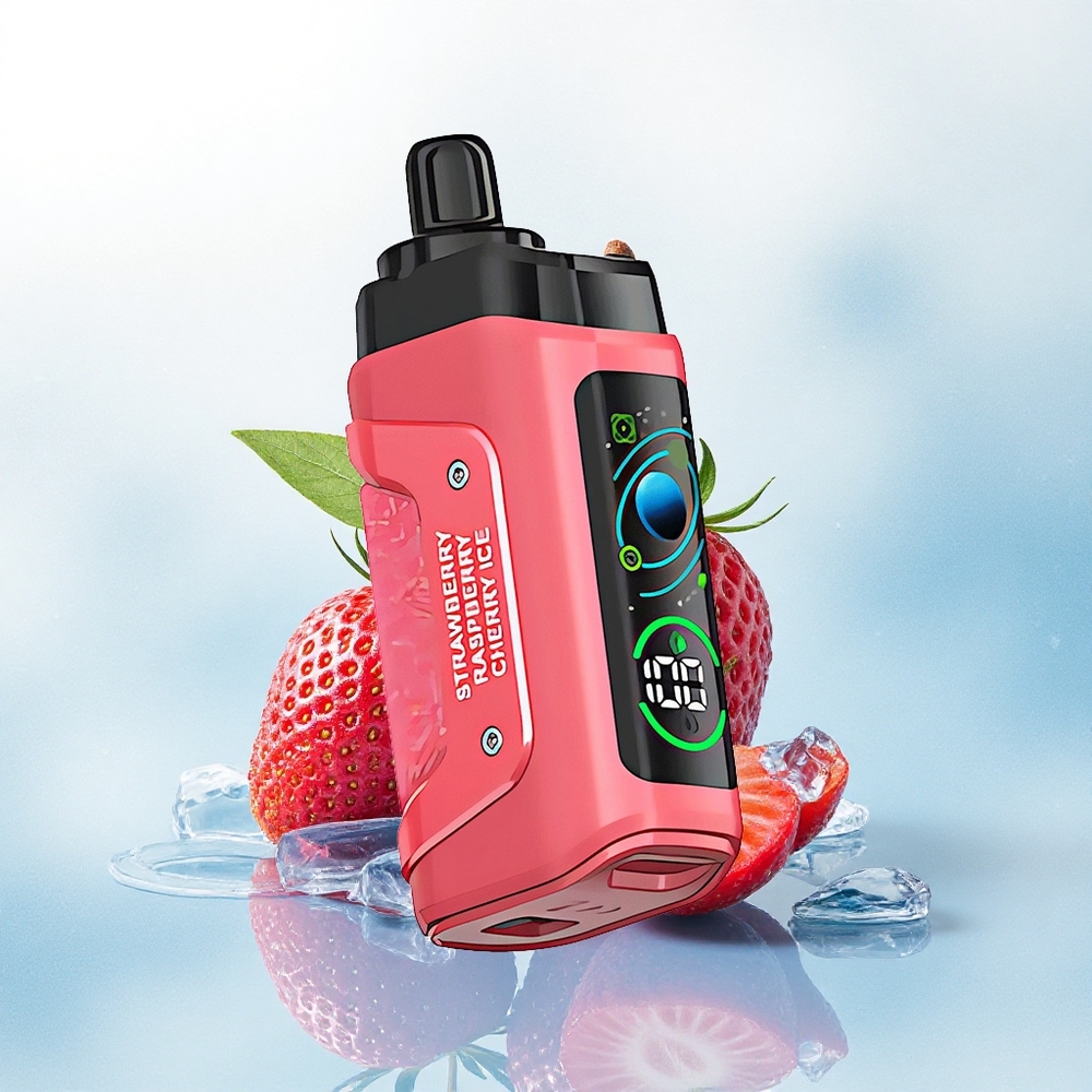 Razz Bar 45000 Puffs Aardbei Kers IJs 20mg Nicotine 650mAh