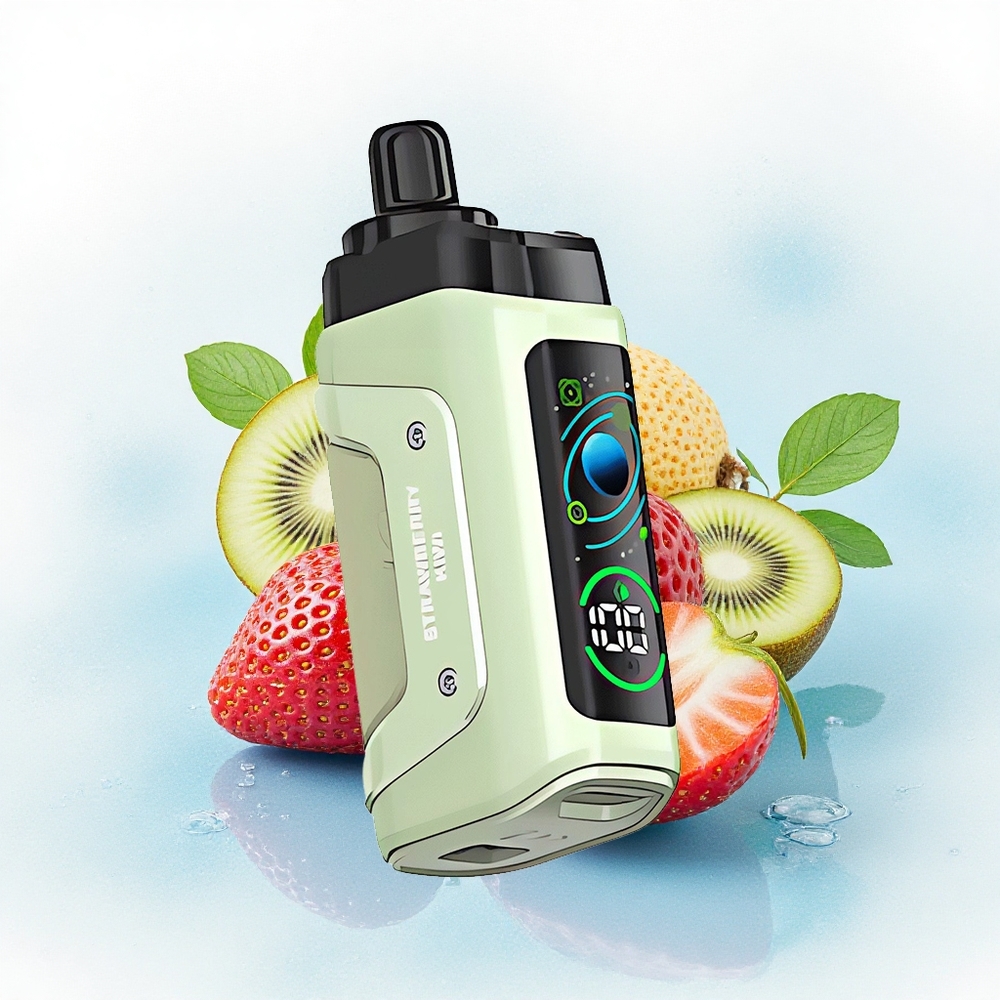 Razz Bar 45000 Puffs Aardbei Kiwi 650 mAh Type-C