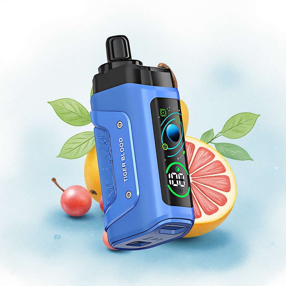 Razz Bar 45000 Puffs Tijgerbloed Mesh Coil Type-C 650 mAh