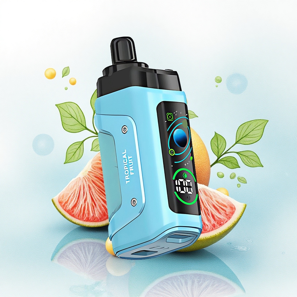 Razz Bar 45000 Puffs Tropisch Fruit 650mAh Mesh Coil