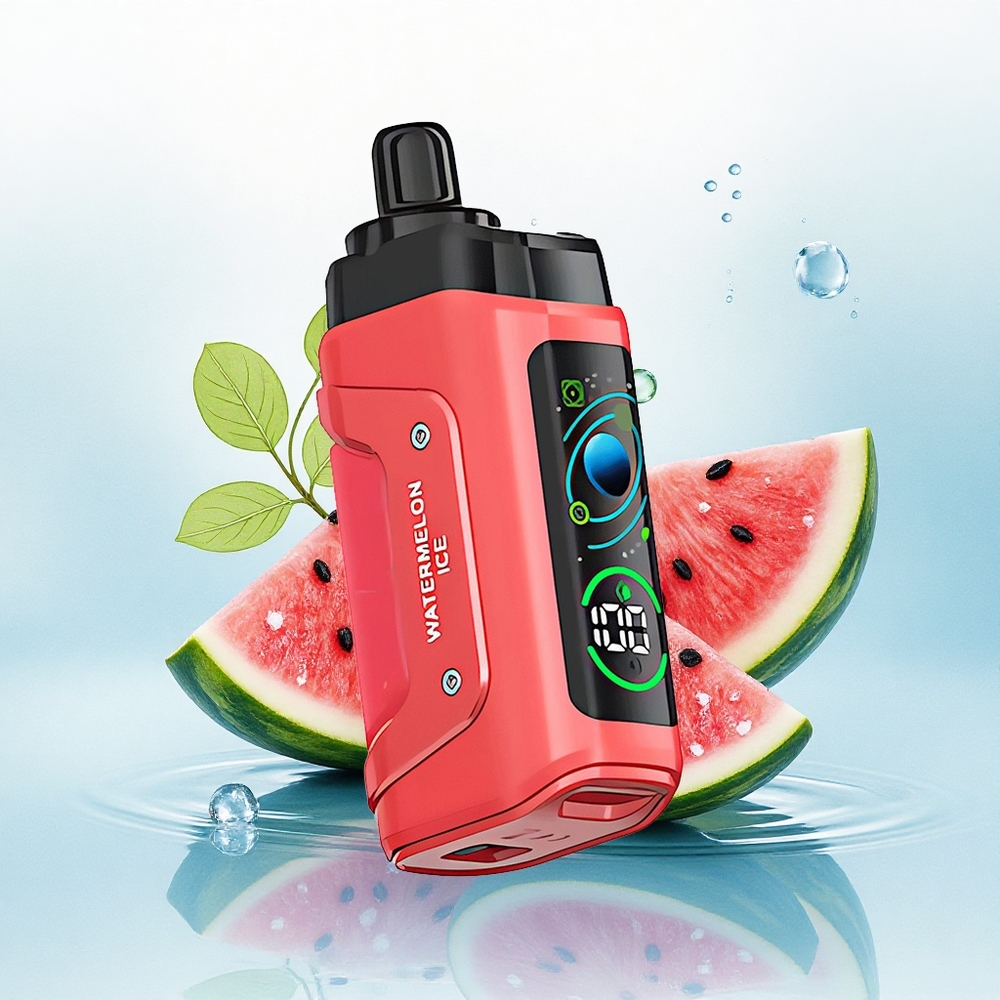 Razz Bar 45000 Puffs Watermeloen IJs Type-C Oplaadbaar 20 mg/ml Nicotine