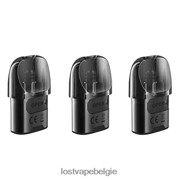 Lost Vape URSA vervangende peulen | 2,5 ml (3-pack) groen 1.ohm T44F2T126 - Lost Vape Customer Service