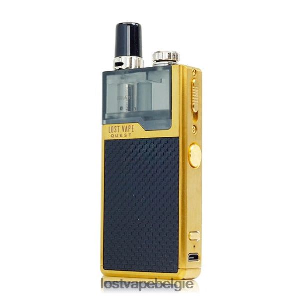 Lost Vape Quest Orion Q Pod-apparaat volledige set goud/zwart geweven T44F2T466 - Lost Vape Customer Service