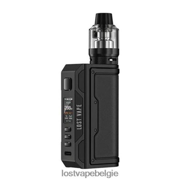Lost Vape Thelema Quest 200W-kit zwart leer T44F2T142 - Lost Vape Flavors België