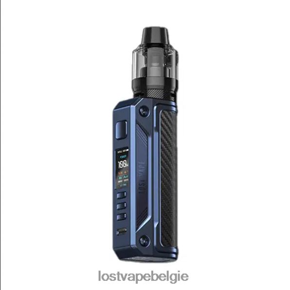 Lost Vape Thelema solo 100w-kit sierra blauw/koolstofvezel T44F2T173 - Lost Vape Wholesale