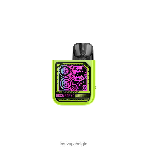 Lost Vape URSA Baby 2-kit | pod-systeem popgroen / tijduitrusting T44F2T356 - Lost Vape Customer Service